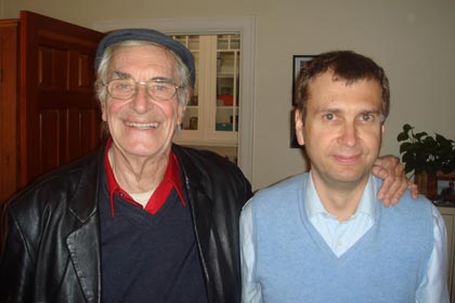 Дмитрий Самитов и Мартин Ландау, директор Actors Studio West (Лос-Анджелес, 2008)