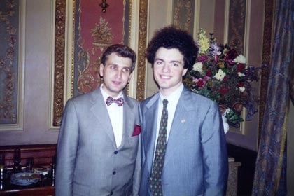 Дмитрий Самитов и пианист Евгений Кисин